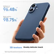 Divi Maska za mobilni telefon Apple Iphone 17, Plava