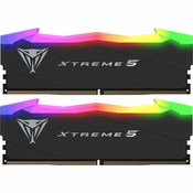 Memorija DDR5 48GB 2x24GB 8000MHz Patriot Viper Xtreme 5 RGB PVXR548G80C38K