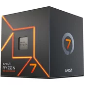 AMD Procesor CPU AM5 Ryzen 7 7700 Box 3/8GHz MaxBoost 5/3GHz 8xCore 16xThreads 40MB 65W RGB