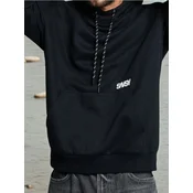 Sinsay - Hoodie sa visokim ovratnikom - crno