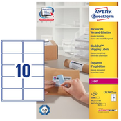 Avery Zweckform etikete L7173B-100, 99.1 x 57 mm, bele