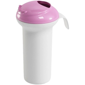 Posuda za kupanje OK Baby - Splash, roza/bijela