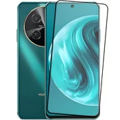 GS 3D kaljeno steklo za Huawei Nova 12i, črn okvir