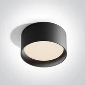 STROPNA SVJETILJKA LED/25W/CCT/2500lm/120°/230V UGR19 fi160×80mm IP44 CRNA