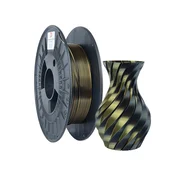 Filament 3DPower PLA svileni dvojni 1,75 mm zlata/črna 0,3 kg