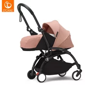 stokke yoyo3 otroški voziček 0+ ginger (black frame)