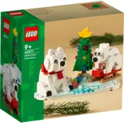 LEGO®® ICONS™ Wintertime Polar Bears (40571)