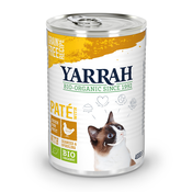 Ekonomicno pakiranje: Yarrah Bio Pâté 24 x 400 g - Piletina