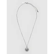 Blue Tomato Vintage Sun Necklace Jewellery silver stainless steel