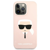 Karl Lagerfeld zaščitni ovitek Karls Head Pink , Iphone 13/13 Pro