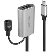 LINDY LINDY USB kabel USB 3.2 gen. 1 (USB 3.0) USB-C® vtič\, USB-A vtičnica 5.00 m črna\, siva 43270, (20416391)