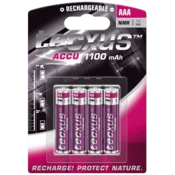 Baterija punjiva AAA, 1100mAh, blister 4 kom
