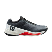 Muške tenisice Wilson Rush Pro 4.0 Clay M - black/white/poppy red