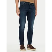 Bugatti Jeans hlače 3108D-16671E Mornarsko modra Slim Fit