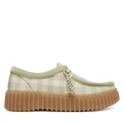 Clarks Nizki čevlji Torhill Bee 26186299 Zelena