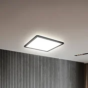 B.K. Licht LED-panel Slim Remote RGBW, 29 x 29 cm, črn, osvetlitev ozadja - Študija/pisarna - Plastika