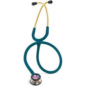 3M Littmann Classic II Pediatric Stetoskop, Caribbean Blue, Rainbow-Finish