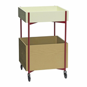 Hübsch Omarica s kolesi Hübsch Fresh Trolley 42 x 41 x 67 cm