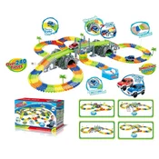 Alltoys Variabilna proga 240 kosov s tuneli, obračalnikom in 2 avtomobilčkoma