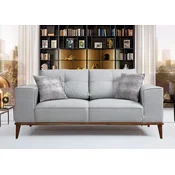 Atelier del Sofa Dvosed na razvlacenje Montana 91x85x184cm Sivi