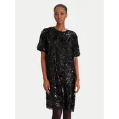 DKNY Cocktail obleka DD54AN74 Črna Regular Fit