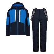CMP KID SET JACKET AND PANT, otroški smučarski kompleti, modra 35W0294