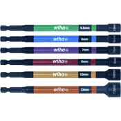 WIHA 47035 Színkódolt magnetski dugókulcs-készlet 150 mm