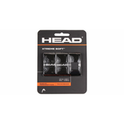 Head Multipack 4ks XtremeSoft 3 ovoj za lopar, tl. 05 mm črn 3 kosi