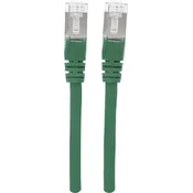 Intellinet Intellinet 740784 RJ45 omrežni kabel\, Patch kabel CAT 6a S/FTP 1.50 m zelena zaščita iz folije\, pletena zaščita\, zaščiten\, brez halogena 1 kos, (20417785)