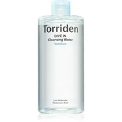 Torriden Dive In Cleansing Water nežna čistilna voda z vlažilnim učinkom 400 ml