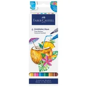 MARKER DVOJNO KONICASTI AKVAREL 6 BARV COCONUT GOLDFABER FABER CASTELL 164509 SORTIRANO BLISTER