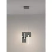 TOTEM LED VISILICA SIVA 20W IP20 3000K TRIAK PRIGUŠLJIVA NL9214210