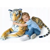 Velika plišasta maskota tiger za darilo 110+60 cm