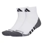 ADIDAS PERFORMANCE Športne nogavice siva/črna/bela
