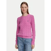 Polo Ralph Lauren Pulover 211971865506 Roza Regular Fit
