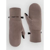Mons Royale Pileup Wool Fleece Mittens cinder