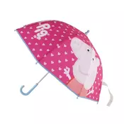 Ljubki dom Otroški dežnik PEPPA PIG O 71 cm, roza