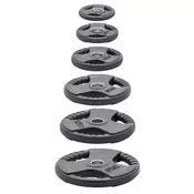 Orion olimpijski gumeni tegovi 3d -2x2.5 kg ( 1070300047 )