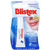 Blistex Lip Relief Cream balzam za suhe in razpokane ustnice SPF 10 (Med Lip Care With Camphor & Thymol) 6 ml