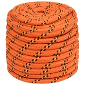 vidaXL Večnamenska uporabna vrv 16 mm 50 m Oranžna PP