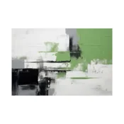 Canvas Slika na platnu Dinamicno zelenilo 2, 150 x 100 cm