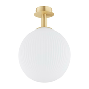 Argon 8505 - Stropna svetilka PALOMA 1xE27/15W/230V zlata/bela