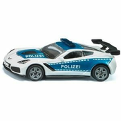 SIKU Chevrolet Corvette ZR1 policijski avtomobil 1/64