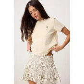 Trendyol Milla Ženska majica TWOSS26TS00124, Bež