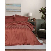 Lessentiel Maison Set jorganske navlake sa prugama Double, Bordo