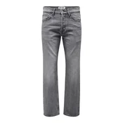 Only & Sons Kavbojke ONSEdge siv denim