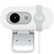 LOGITECH Brio 100 Full HD Webcam - OFF-WHITE - USB