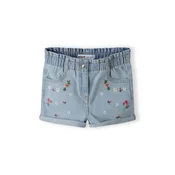MINOTI Kavbojke moder denim/rumena/zelena/bela