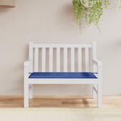 Jastuk za vrtnu klupu plavi 100 x 50 x 3 cm od tkanine Oxford