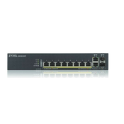 Zyxel GS1920-8HPV2 Upravljano Gigabit Ethernet (10/100/1000) Podrška za napajanje putem Etherneta (PoE) Crno